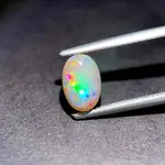 天然黑蛋白石(BLACK OPAL)裸石1.54CT [基隆克拉多色石]