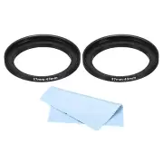 55mm-77mm Step Up Ring Camera Lens Filter Adapter Ring Filter with Cloth