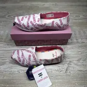 Toms X Women’s Candy Land Board Game Alpargata Shoes Size 7 NEW Candy Land Logo