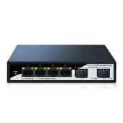 LG-SWTG124AS 6 Port Switch 2.5G Web Managed Switch (RJ45 + SFP+ Optical Ports)