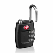 TSA Approved Combination 3 Dial Travel Padlock
