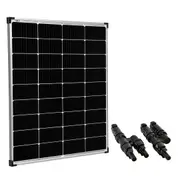 300W Solar Panel Mono Fixed Camping Power W/Solar Charging Cable Fits Adapter AU