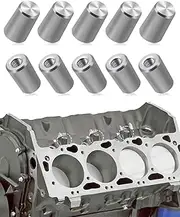 10 PCS Engine Plugs Fit for Non-AFM GM Engines 2008-2023 LSX & LT Models 4.8, 5.3, 6.0, 6.2, Non-DOD Stainless Steel Plugs with 4×9mm Thread