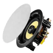 Premium OSD 6.5" Trimless In Ceiling Speaker Pair 90W 2-Way Home Theater Ready