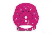 Porsche 991 / 718 Cayman Boxster Macan Cluster Gauge Face Tachometer Ruby Star