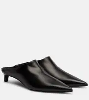 [Jil Sander] Jil Sander Leather mules AU 6 black