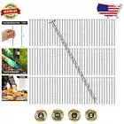 Spiral Metal Stakes for Artificial Turf - 225 Pack 6-Inch Galvanized Anchors