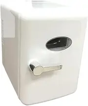 Generic Skincare Fridge Mini Fridge 4 Liter Lightweight Refrigerator Compact for Makeup Skincare Drinks Car Bedroom, White