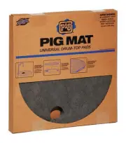 Pig 25103 Sorbents, 3 Gal, 22 In Dia., Universal, Gray, Polypropylene