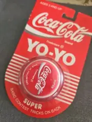 1989 Vintage Jack Russell Coca Cola Professional Super Yo-Yo NOS Red