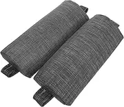 WESIEVYA 2pcs Outdoor Recliner Headrest Pillow Elastic Neck Support Cushion for Chairs Portable Design for Travel Comfortable Material for Naps for Patio and Lounge Use