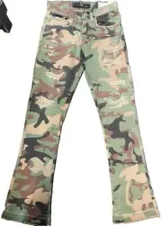 JORDAN CRAIG - Kids Knee Shred Jeans Vintage Camo