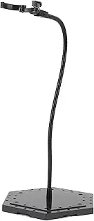 Action Figure Stand, Stop Motion Model Support Stand, Perfectly Adapts to 6inch with Stable Display Holder for Anime Figures, ABS Stainless Steel, for Decorations (Black)