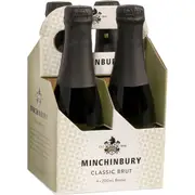 Minchinbury Crisp Classic Brut Bottle 200mL x 4 Pack
