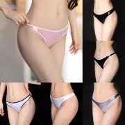 Womens Underwear Briefs Breathable Comfortable Glossy Lingerie Nylon Panties