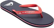 [Quiksilver] AQYL101325 Men's Logo Simple Flip Flops