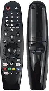 TAVICE Remote Control – Compatible with BAUHN Smart OLED TV Models ATV58UHDW-0421, ATV60UHDW-1121