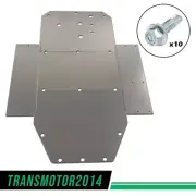FIT FOR 08-14 POLARIS RZR RZR-S RZR XC ALUMINUM SKID PLATE HEAVY DUTY 3/16"