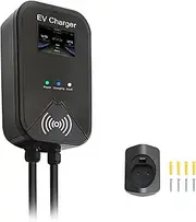 Areyourshop EV Charger Type 2 22KW Home Charging Station 32A Wallbox 7m Charging Cable with Charger Holder APP Control CEE 3-Phase Plug for All EV and PHEVs.