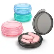 Small Pill Box, (4 Pack) Travel Pill Case Portable Daily Pill Organizer Mini ...