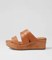 [DIANA FERRARI] cisabel tan leather sandals
