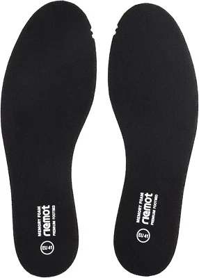 Riemot Memory Foam Insoles for Comfort in Slippers, Sneakers, and Boots, EU 37