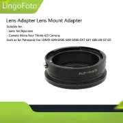 Metal Lens Adapter Lens Mount Adapter Ring for Alpa Lens to Micro M4/3 Camera