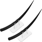 Beaupretty 2pcs Eyelash Teaching Tool Curl False Eyelash Model for Beauty Schools High Durability Essential for Practical Training and Demonstration