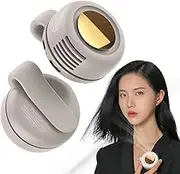 Portable Silent Mini Bladeless Electric Fan, Mini Bladeless Fan Clip On,Clip on Fan for Shirt,Suitable for Outdoor & Travel & Office, Travel Accessories (White)