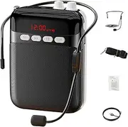 Compact Voice Amplifier | Voice Enhancer Amplifier | Portable Voice Amplifier | Long Battery Life Personal Microphone and Speaker with Adjustable Strap for Teachers, Coaches