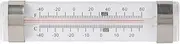 Thermometer, Mini Household Kitchen Refrigerator Thermometer Fahrenheit Celsius Display Household Freezer for Freezer Refrigerator Cooler, Hooks (XHR-01)