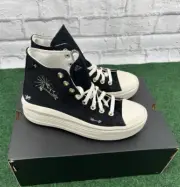 Converse Unisex Chuck Taylor All Star Move Hi Top Sneaker CTAS MOVE HI Women 9us