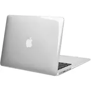 Rubberized Hard Shell Case Cover for 13" MacBook Air (2010-2017) - Crystal Clear for Models: A1466 / A1369 [NBAOEM0010]