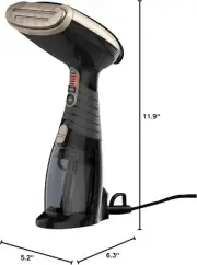 Conair Handheld Garment Steamer for Clothes, Turbo ExtremeSteam 1875W
