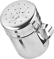 Cabilock Stainless Steel Seasoning Jar with Handle Condiment Pot for Salt Spices for Kitchen Restaurant and Dining Use Practical and Design