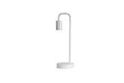 Minimalist Bedside Lamp Base - White