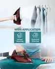 Cordless Iron for Clothes with 3 Temperature Settings-Red