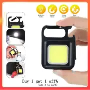 LED light Mini COB Flashlight Rechargeables 800 Lumens Bright Keychain Light
