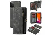 CaseMe Detachable 2-in-1 Zipper Wallet Case for Galaxy S20 Plus