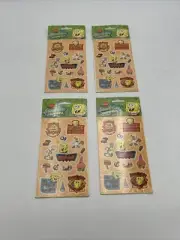 SpongeBob Squarepants Sandylion Stickers Set Of 4 - New Sealed