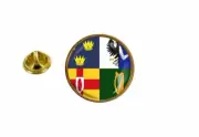 pins pin's flag national badge roundel circle ireland province irish