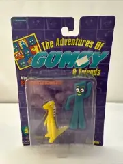 The Adventures of Gumby & Friends Miniature Superflexibles w/ Prickle 1995 NEW