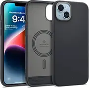 Caseology by Spigen Nano Pop Mag Design for Apple iPhone 14 Plus Case (2022)[6.7-inch][Compatible with MagSafe] Magnetic Ring Colourful Duo Tone Colours Cover - Black Sesame