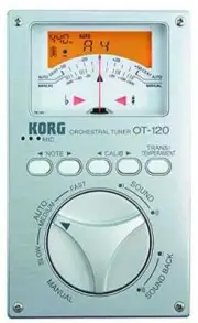 KORG OT-120 Chromatic Orchestral Tuner Needle Meter Soft case included NEW