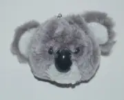 BATH BODY WORKS FUZZY KOALA BEAR POM POCKETBAC HOLDER HAND SANITIZER CASE SLEEVE