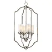 Telbix Saltram 4 Light Nickel Pendant Light