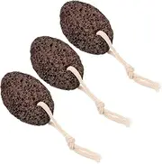 3pcs Pumice Stone Natural Pumice Foot Scrub Brush Pumice Foot Scrubber Hard Skin Remover Pedicure Scrub for Feet Toilet Bowl Scrubber Corn Remover Pumice Pads Rock