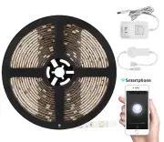 16.4 ft LED Strip Lights, Work with Alexa, WiFi Wireless Smart Phone App Control