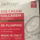 Set Of 2 Delfanti Milano Eye Cream Collagen with Arnica Re-Plumping Wrinkles