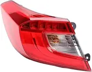 Taillight ，Compatible for ACCORD 10th 2018 2019 2020 2021 Brake Light Rear bumper Taillights taillamps tail light tail lamp(Left side)